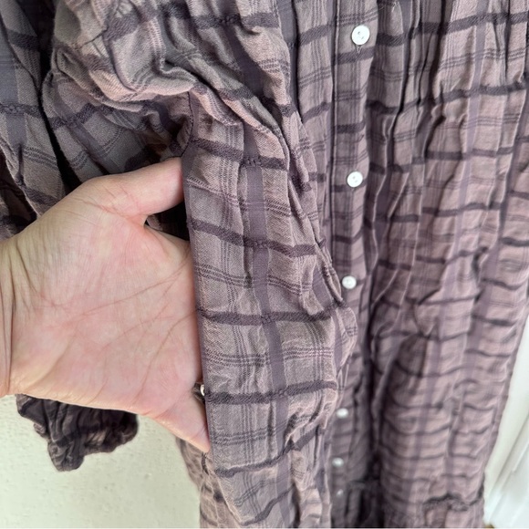 Free People Eddie plaid shirt dress - Picture 5 of 8